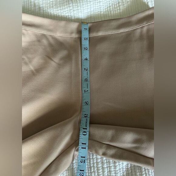 Naked Zebra Women’s Pink Cropped Rayon Spandex Pants Fringe Hem. Size Medium - Picture 8 of 10